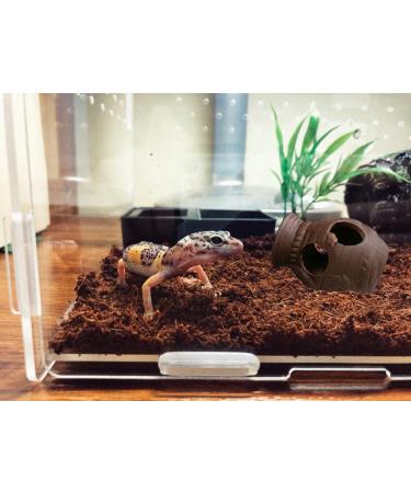 Orgmemory Ceramic Fish Tank Cave Decorations - 2 Pieces | Aquarium Accessories for Aquatic Animals - Buy Online on GoSupps.com