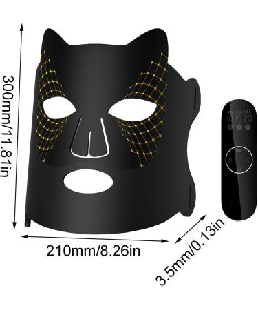 Soins de la lumi re rouge pour le visage soins de la peau du visage LED - Soins de la peau du visage respirants 3 vitesses | Couvre-visage de beaut soins de la peau clairs 4 couleurs pour les - Buy Online on GoSupps.com