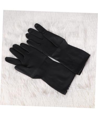 Beavorty 6 Pairs Reusable Gloves for Hair Coloring Hair Color Gloves Black Hair Coloring Products Reusable Rubber Gloves Barber Supplies Black Rubber Gloves Salon Gloves Hand Guard Hair dye - Buy Online on GoSupps.com