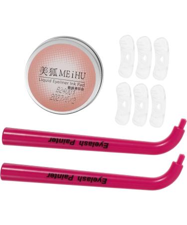 Healeved 5 Sets Eye Makeup Aid Eyeliner Stencils Eyelash Stencil for Makeup Eyelash Stamp for Beginner Eyelashes Prints Stamp Eyelash Guide Lash Stamp for Bottom Eyelashes Diphenylene - Buy Online on GoSupps.com