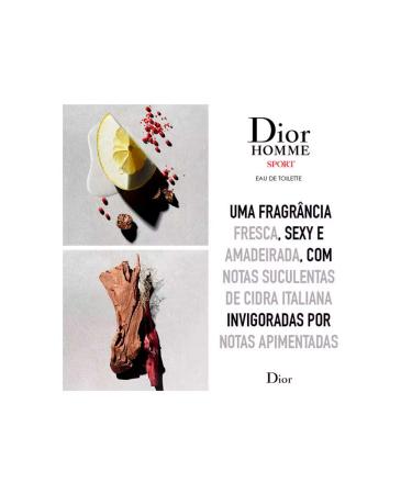 Christian Dior Homme Sport Eau de Toilette Spray 2.5 Fl Oz 2.5 Fl Oz (Pack of 1) - Buy Online on GoSupps.com