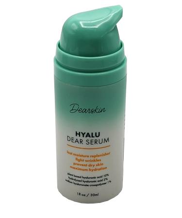 Buy Vegan Hyaluronic Acid Serum | 100% Plant-Based | 10% Hyaluronic Acid | Hydrating & Anti-Aging - Hyalu Dear - Buy Online on GoSupps.com