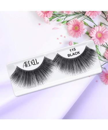 Ardell False Eyelashes Glamour Strip Lashes 115 Black 4 Pack - Buy Now! - Buy Online on GoSupps.com