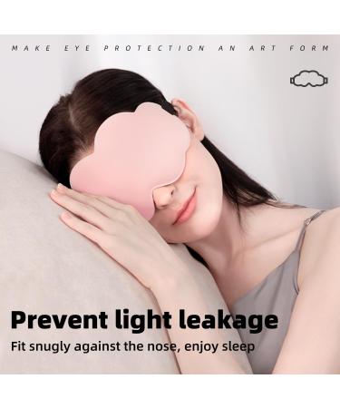 3D Sleep Eye Mask for Men & Women - Zero Intraocular Pressure 100% Light Shielding Design Travel Soft Mask (Pink) | Shop Internationally - Buy Online on GoSupps.com