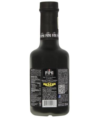 Fini Balsamic Vinegar 8.45 oz - Premium Quality Traditional Italian Condiment - Buy Online on GoSupps.com