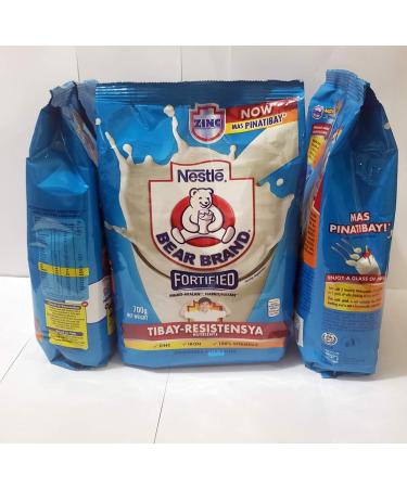 3 x 700g Bear Brand Fortified Powdered Milk - Buy Now for Quality Nutrition - Buy Online on GoSupps.com