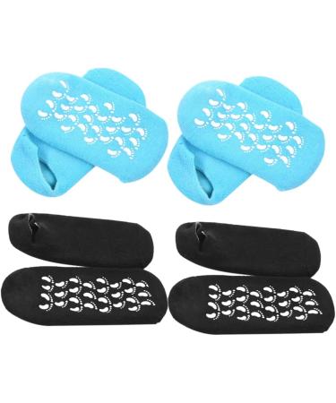 Ipetboom Moisturizing Sock 2 Pairs Socks for Woman Moisturizing Spa Socks Womans Socks Women s Feet Moisturizer Socks Womens Socks Gel Socks for Women Overnight Foot Women's Nursing Socks - Buy Online on GoSupps.com