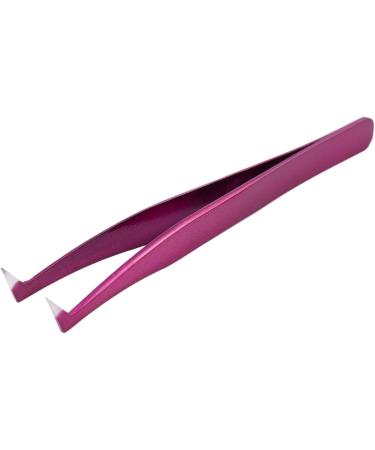 GUIJIALY Pro Beauty Precise Straight Curved Eyebrow Eyelashes Extension Tweezers Purple - Buy Online on GoSupps.com