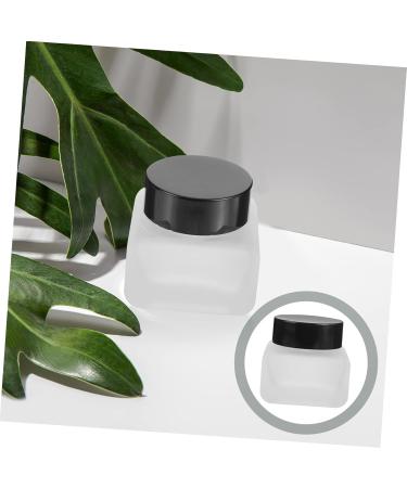 Mikinona Travel Cosmetic Containers Face Cream Jar Travel Sample Container Toiletry Bottle Body Butter Jars Refillable Cream Jar Sample Jars Portable Cosmetic Jar Glass Make up Oil Seed - Buy Online on GoSupps.com