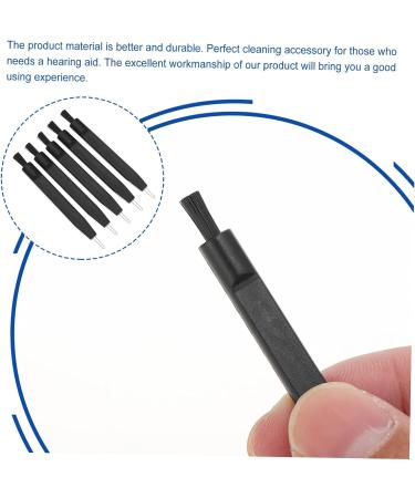 Healifty 10 pcs U-Shaped Earwax Remover & Hair Brush Cleaner Set - Small Cleaning Brushes for Hair & Ears - Buy Online on GoSupps.com