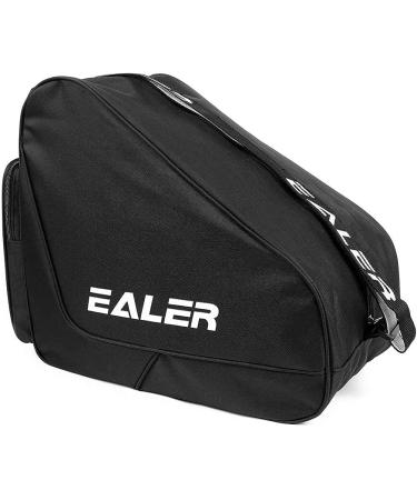 EALER Heavy-Duty Ice Hockey Skate Carry Bag - Adjustable Shoulder Strap, Black - Buy Online on GoSupps.com