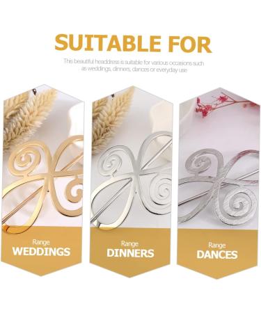 Beaupretty 8 Sets Hairpin hair barrettes metal hair clips for women tiaras for girls womens hair accessories hair accessories for girls clips for hair bun clips cage clamp alloy modeling Miss - Buy Online on GoSupps.com