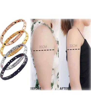 Lymph Drainage Magnetic Bracelet Imagineitem Bracelet Bracelets for Women for Arthritis and Joint Womens Magnetic Bracelet for Pain Relief-C - Buy Online on GoSupps.com