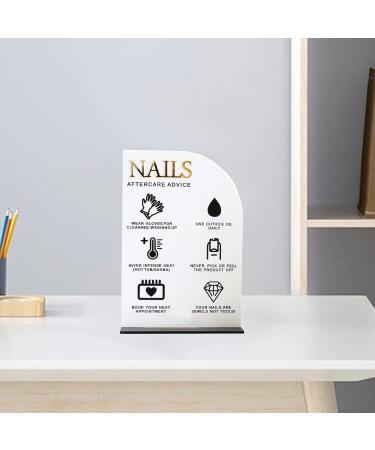Generic Nail Art Display Board False Nail Tip Showing Holder Acrylic Nail Art Accessories Portable Professional Nail Salon Nail Art Display Stand Style B - Buy Online on GoSupps.com