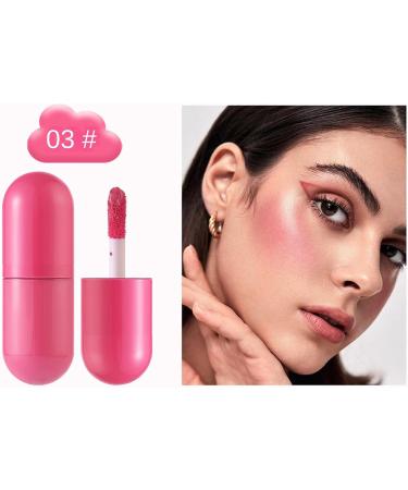  Opilroyn Liquid blush set liquid blush | Cream blush Liquid Blusher Rouge Stick Lightweight Lightlighter Naturally sculpted look for beauty makeup - Buy Online on GoSupps.com