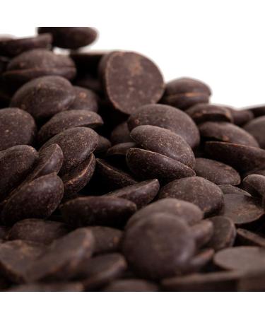 Montezuma's Absolute Black 100% Cocoa Dark Chocolate Buttons 180g - Gluten Free & Vegan (Pack of 1) - Buy Online on GoSupps.com