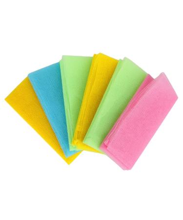 Peeling towel soft nylon washcloth shower peeling for body bathroom cleaning sponges for shower and bathroom durable and useful