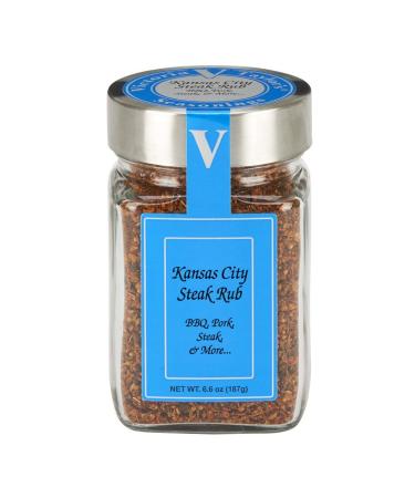 Kansas City Steak Rub 6.6 oz. Jar (Pack of 2) - Brown Sugar BBQ Blend for Pitmasters - Pork's Perfect Pair - 6.6oz (2-Pack) - Buy Online on GoSupps.com