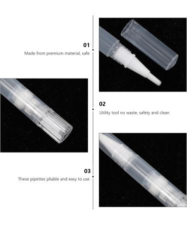 Uonlytech Cuticle Oil Pen Empty Nail Nutrition Pen Nail Nutrition Oil Applicator Empty Lip Makeup Pen Refillable Pen Empty Essential Oil Pens Cuticle Oil Pen Empty - Buy Online on GoSupps.com