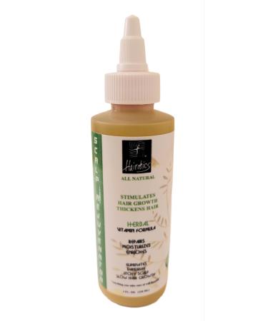 Hairobics Scalp Rejuvenator Oil for Dry Hair Itchy Scalp Dandruff Repairs and Moisturizes Hair and Slow Growth 4OZ