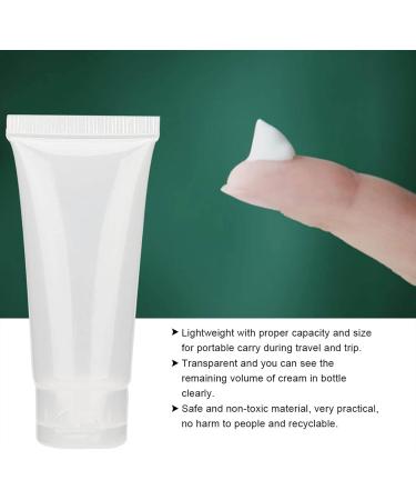 Verdant Touch Shampoo Tube Squeeze Plastic Bottle 20ml Portable Travel Shampoo Shower Gel Lotion Tube - Buy Online on GoSupps.com