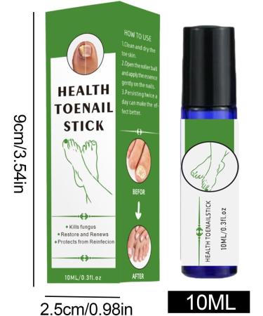  Esncddym Cracked Toenail Repair Roll On Cuticle Oil Health Toenail Stick Roller 0.3 ml Natural Soothing Softening Nail Repair Deep Penetration Nourish For Foot & Hand Care - Buy Online on GoSupps.com