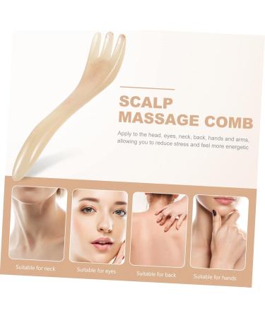 Tovinanna 4-Piece Scratch Kamm Spa Head Massager - Relaxing Scalp & Body Massage Gear for Stress Relief - Buy Online on GoSupps.com