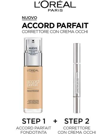 L'Or al Paris Accord Parfait Anti-Cernes Soin Yeux Anti-Cernes Soin Yeux Illuminateur de Teint P che 1 Unit  - Buy Online on GoSupps.com