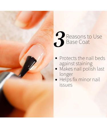 Seche Clear Base Coat .5 oz - No Formaldehyde & Toluene-Free - Buy Online on GoSupps.com