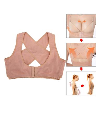 ICRPSTU Women's Posture Corrector Brace - Enhance Posture & Comfort | Hunchback Support Belt (Skin Color Size S) - International Shipping Available - Buy Online on GoSupps.com