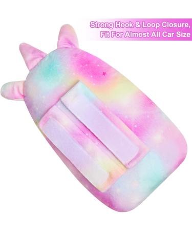 Beinou Plush Car Belt Cushion for Kids: Soft Protective Pillow for Safety & Comfort - Travel Support for Boys & Girls in Pink - Buy Online on GoSupps.com