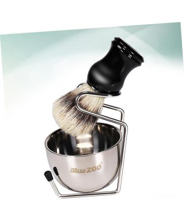 Minkissy Men's Grooming Set - 3 Razor Bowls Shoe Polisher Facial Cleaning Brushes for Suits | Premium Men's Care Essentials - Buy Online on GoSupps.com