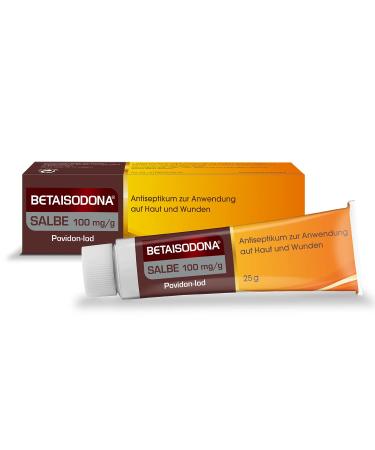 Betaisodona ointment 25 g wound disinfection for adults and children from 1 year wound disinfectant without alcohol with PvP-iod-does not burn 25 g (1-pack)