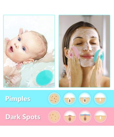 5PCS Silicone Face Scrubber Set | Lip Scrub Brush | Cleansing & Exfoliating Face Brushes | Men & Women | Style 1 - Buy Online on GoSupps.com