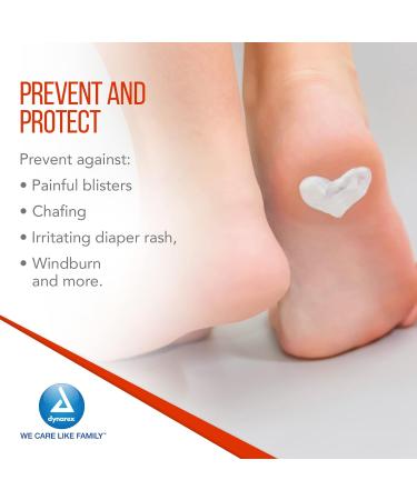 Dynarex White Petrolatum Ointment 144x5g - Skin Irritation & Diaper Rash Relief - Buy Online on GoSupps.com