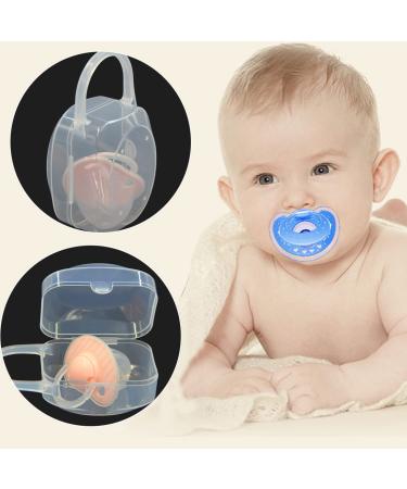 XPEX 6 PCs Transparent Pacifier Box - Durable Portable Dustproof Baby Storage Container - Buy Online on GoSupps.com