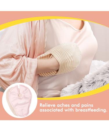 Haakaa Hot & Cold Reusable Breast Therapy Pads-2pk (Blush) for Breastfeeding - Improve Milk Flow, Relieve Engorgement, Mastitis & Plugged Ducts - Buy Online on GoSupps.com