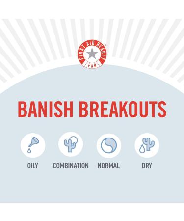 First Aid Beauty FAB Pharma BHA Acne Spot Treatment Gel 2% Salicylic Acid - Target Breakouts, Whiteheads, Blackheads & Blemishes - Buy Online on GoSupps.com