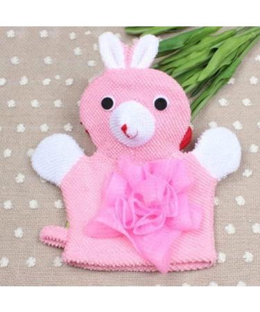 ARTIBETTER 4 Pcs Kids Bath Gloves - Cute Cartoon Loofah Sponge Shower Exfoliating Gloves - Body Cleansing (Assorted Color) - Buy Online on GoSupps.com
