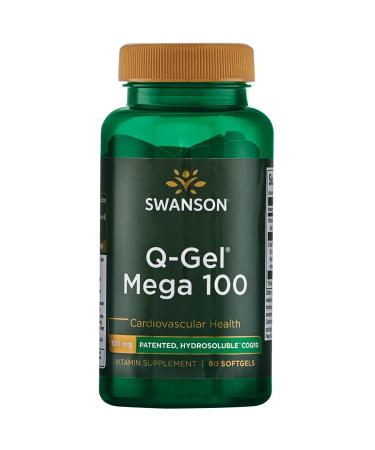 Swanson Q-Gel Mega 100 100 Milligrams 60 Sgels
