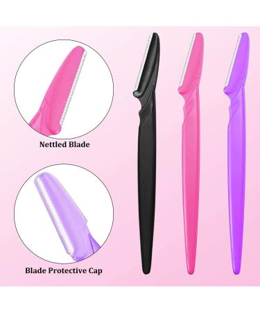 60-Piece Eyebrow Razor Set for Women - Shaper Trimmer with Precision Cover - Dermaplaning Tool for Face Hair - Skincare Party Favors in Multiple Colors - Buy Online on GoSupps.com