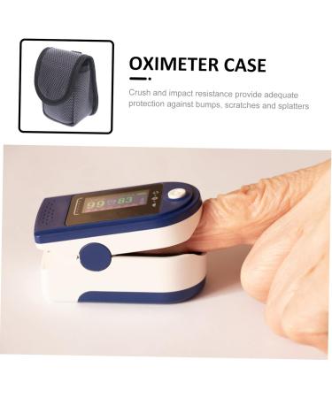 Lurrose Oximeter Storage Bag | Blood Oxygen Monitor Case | Durable & Stylish Pulse Holder for Daily Use - Buy Online on GoSupps.com