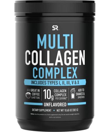 Sports Research Multi Collagen Complex Unflavored 10.65 oz (302 g)