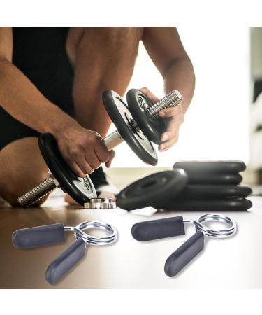 Buy Butyeak FederClip Dumbbell Clamps - 30mm Spring Closure for Strength Training & Weightlifting - 4pcs Sports Spring Locks - Buy Online on GoSupps.com