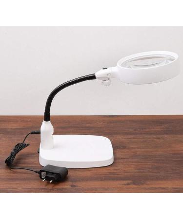 Magnifying Glass Desktop Magnifying Glass Adjustable Lighting 6 LED with Charger 10X Good Times - Buy Online on GoSupps.com