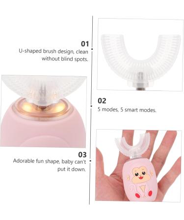 FOMIYES 3-Pack Electric Toothbrush for Kids | U-Shaped Silicone Oral Care Tool for Toddlers | Intelligent Toothbrush | Safe & Effective Cleaning Brush - Buy Online on GoSupps.com