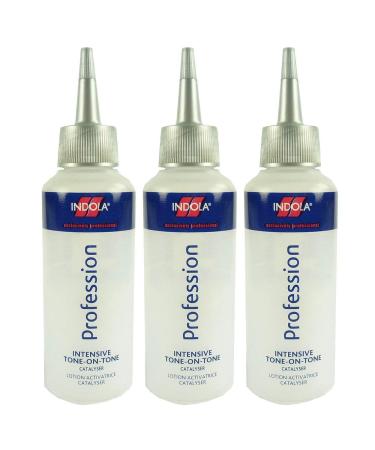 Indola Indola Profession Intensive Tone on Tone Catalyser Hair Colour Cream Developer - 3 x 60ml