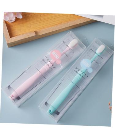 Frcolor Portable Toothbrush for Sensitive Gums | Soft Manual Brush for Adults & Couples | Ideal for Dental Prosthesis Cleaning - Buy Online on GoSupps.com