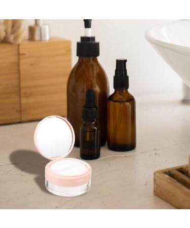 Beaupretty 2pcs Boxes Cosmetic Travel Containers Makeup Powder Containers Powder Puff Loose Powder Plastic - Buy Online on GoSupps.com