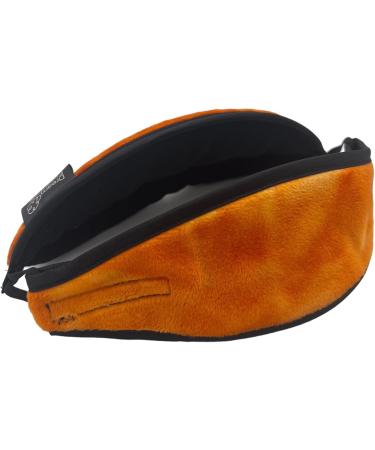 Dream Essentials Utopia Luxury Plush Sleep Mask - Handmade in USA Adjustable Breathable Cotton Light Blocking for Travel & Meditation (Tie Dye Orange - Buy Online on GoSupps.com